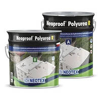 Полісечовина ручного нанесення гідроізоляція покрівлі терас Neoproof Polyurea R (А+В) 19 кг біла
