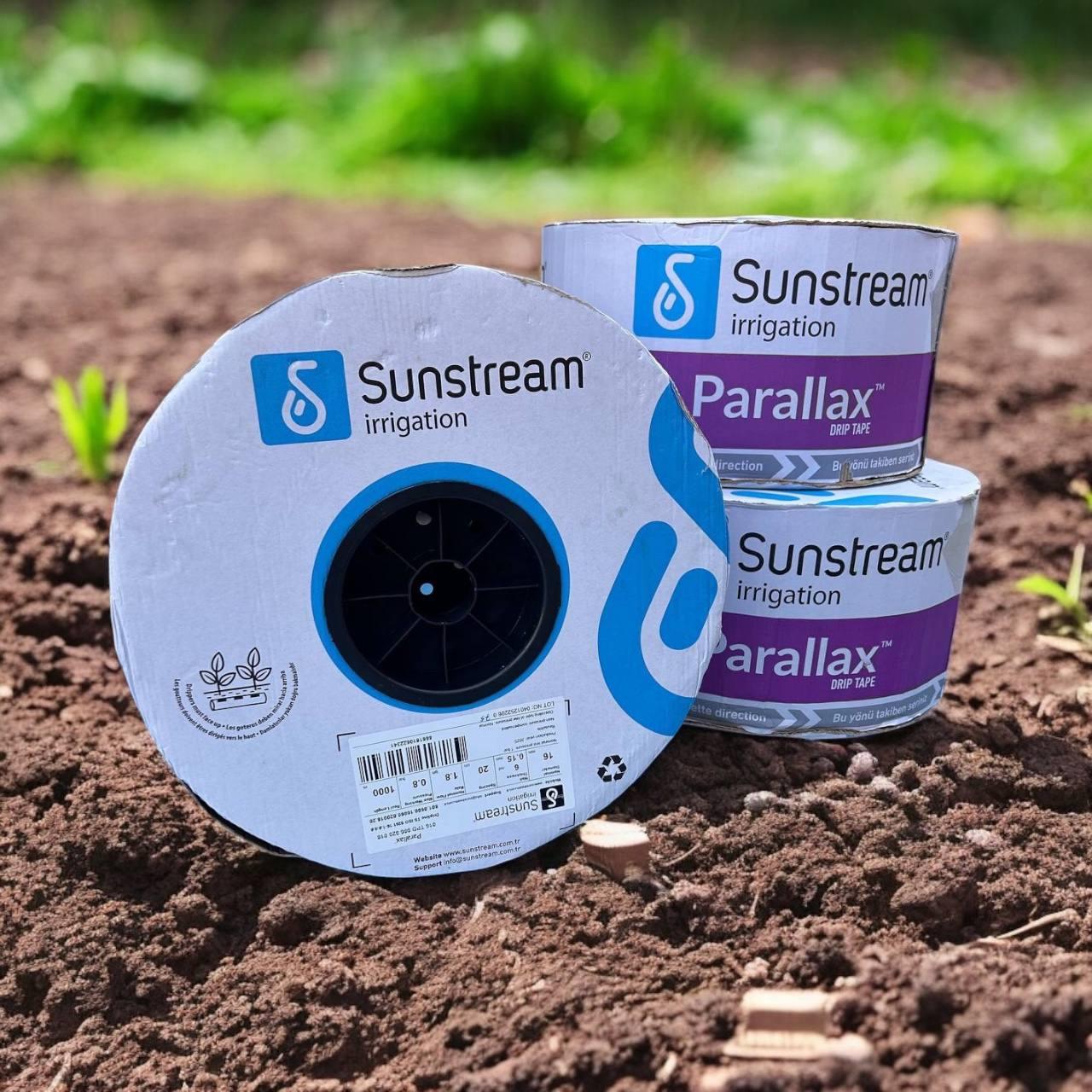 Крапельна стрічка Sunstream щілинна 20 см, 1.8л/6mil-1000м