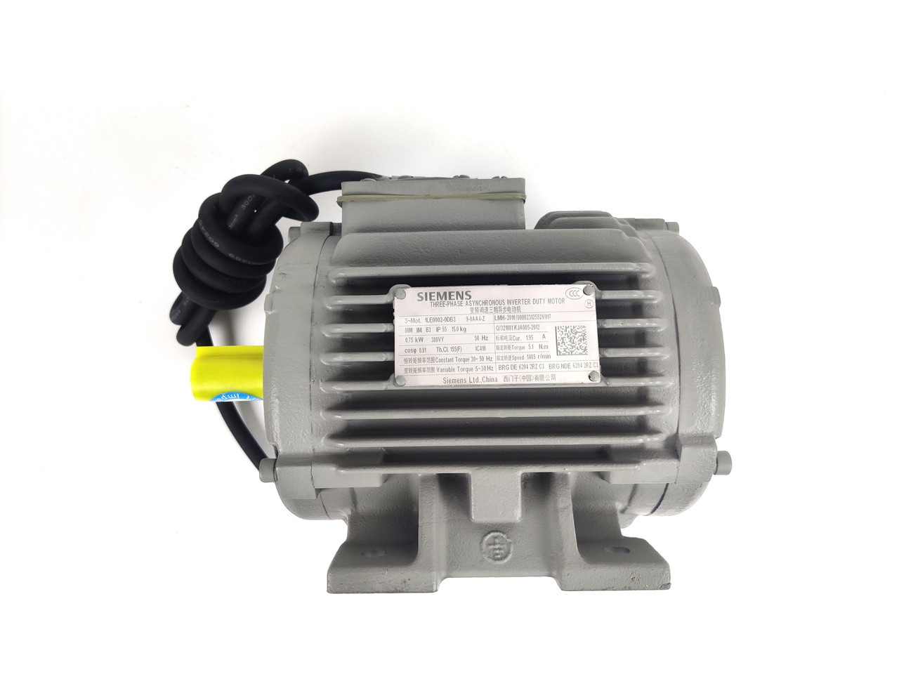 Мотор Siemens 0.75 kw для вентиляторів, фото 1