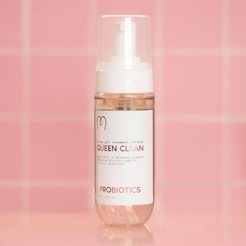 Пінка для інтимної гігієни Queen Clean 150 мл, фото 1