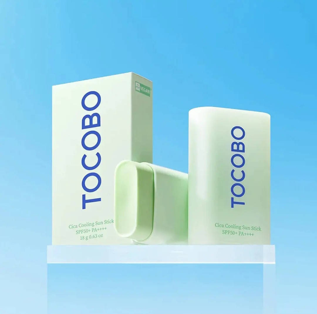 Сонцезахисний стік з охолоджувальним ефектом Tocobo Cica Cooling Sun Stick SPF50+ PA++++, 18g, фото 1