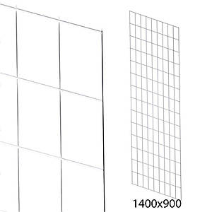 Сітка торгова 1400x900мм; яч. 100x100мм; D- 2.5мм, біла
