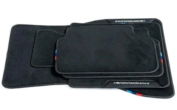 Комплект оригінальних велюрових килимків M Performance для BMW 5 (G60/G61) 51475A89899/51475A89892, фото 1