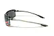 Окуляри захисні Global Vision Wheelin Crystal Gray (flash mirror), дзеркальні сірі лінзи в сірій напівпрозорій оправі, фото 7