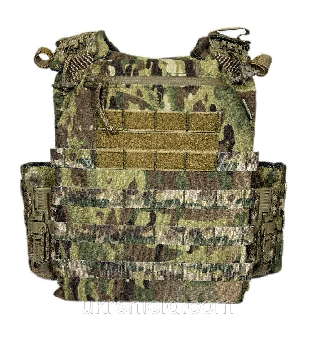 Плитоноска «KAYDASH» Мультикам під плиту 25×30 см | Ukr shield