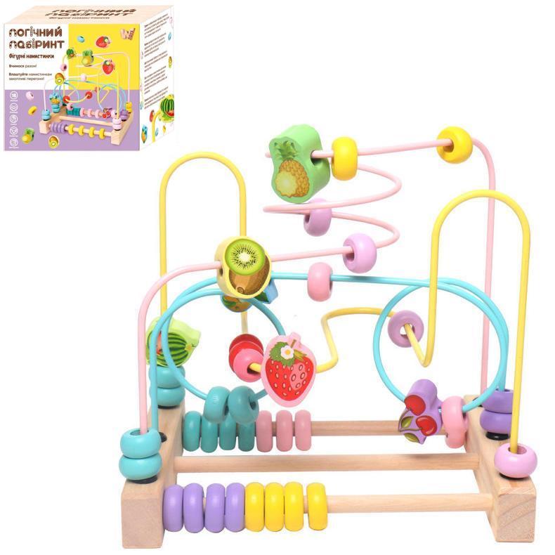 Іграшка дерев'яна - пальчиковий лабіринт арт. 14026, фото 1