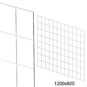 Сітка торговельна 80х120 см (осередок 100х100 мм, D3.0 мм), біла