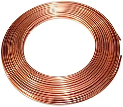Труба мідна CUPRUMFOMA 25 метрів (19,05 мм) – 3/4", T = 0,89 мм, бухта L = 25 м