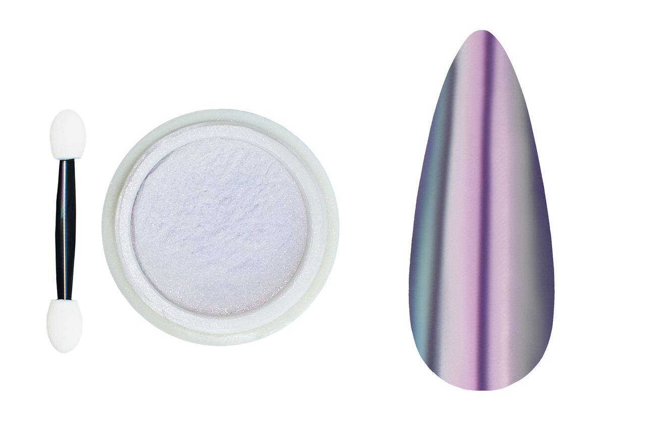 Новинка! Втирка для дизайну нігтів Dream Aurora Powder (12 кольорів в наявності) №01