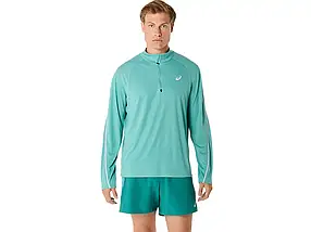 Лонгслів для спорту чоловічий Asics Road Lite Show 1/2 Zip Top 2011D094-300