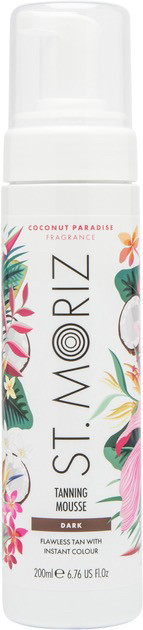 Автобронзат-мусс St. Moriz Coconut Paradise Pro Dark 200 мл (5060950961573), фото 1