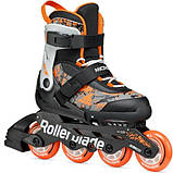 Ролики Rollerblade Microblade SL Black Orange, фото 5