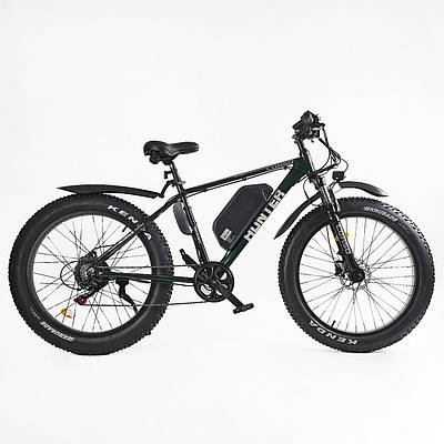 Електровелосипед 26" Corso Hunter HT-87390 500W 48V 15Ah зелений
