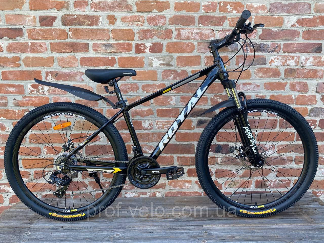 Велосипед Royal 27.5" FOX чорний 2025