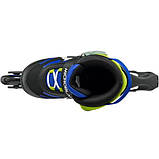 Ролики дитячі Rollerblade Microblade Black Blue, фото 3