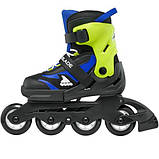 Ролики дитячі Rollerblade Microblade Black Blue, фото 4