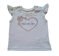 Футболка для дівчинки Ceremony by Wojcik 23583 білий 74