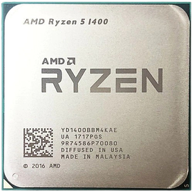 Процесор AMD Ryzen 5 1400 Socket AM4 (YD1400BBM4KAE) Б/В