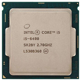 Процесор Intel Core i5 6400 LGA 1151v1 (BX80662I56400) Б/В