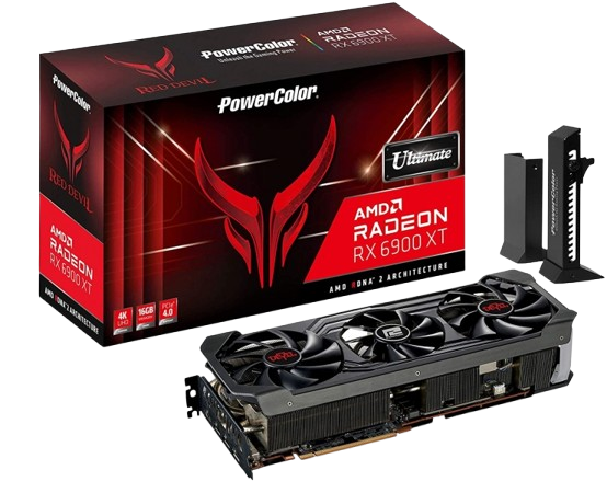 Відеокарта AMD Radeon RX 6900 XT 16GB PowerColor Red Devil (AXRX 6900XT 16GBD6-3DHE/OC) Б/В