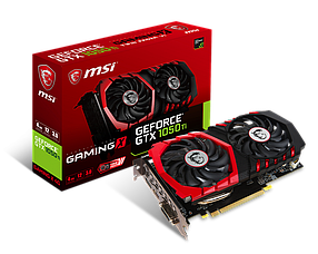 Відеокарта GeForce GTX 1050 Ti 4GB MSI Gaming X (GTX 1050 Ti GAMING X 4G) Б/В