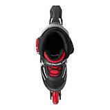 Ролики дитячі Rollerblade Microblade Black Red, фото 4