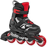 Ролики дитячі Rollerblade Microblade Black Red, фото 5