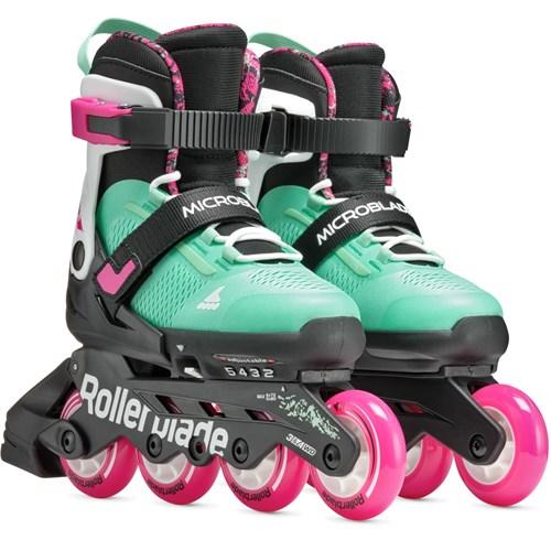 Ролики дитячі Rollerblade Microblade XT Black Sea Green
