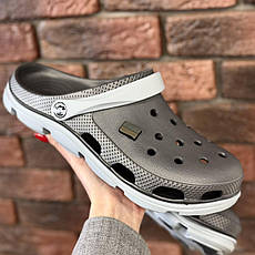 Крокси сабо Jose Amorales чоловічі 116368 Сірі, фото 4