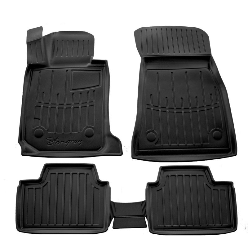 Килимки Stingray 3D (5 шт, поліуретан) для BMW 3 серія F-30/31/34 2012-2019 рр