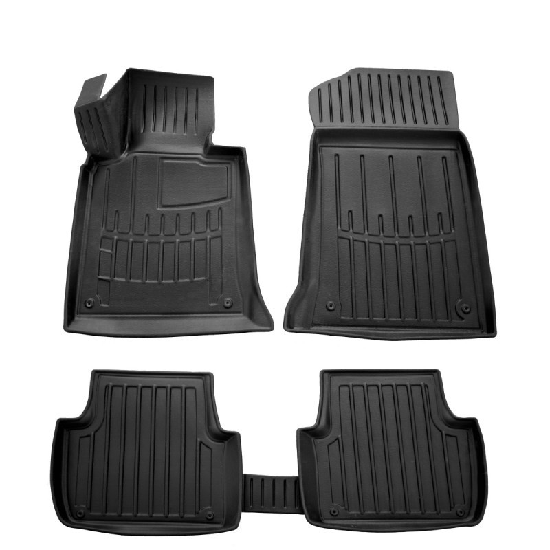 Килимки Stingray 3D (5 шт, поліуретан) для BMW 3 серія E-46 1998-2006 рр