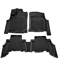 Килимки Stingray 3D (5 шт, поліуретан) для Toyota Land Cruiser Prado 150