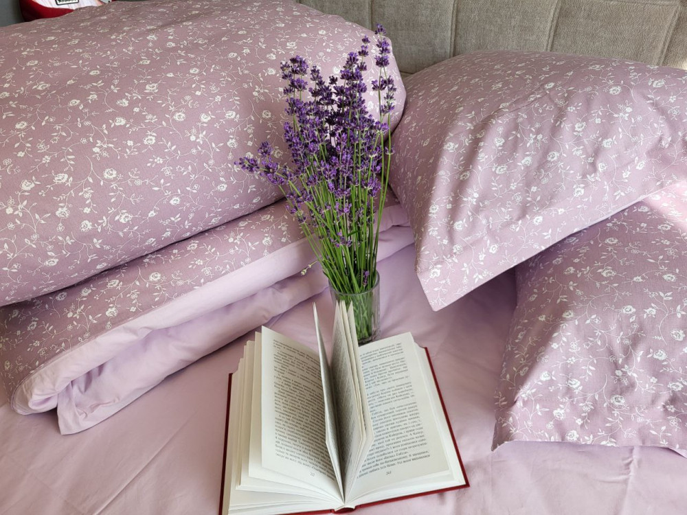 Provence orchid, cotton (Полуторній)