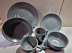 Сервіз столовий Limited Edition SANDY GREY 31 предмет (ТЕХ ТАРА)
