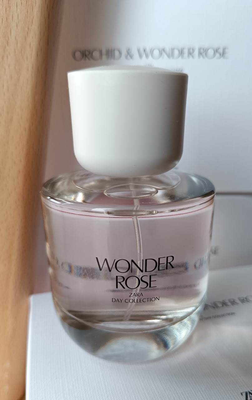 Zara Wonder Rose 90 ml з набору (без упаковки) жіночі парфуми в новому дизайні(оригінал оригінал Іспанія), фото 1