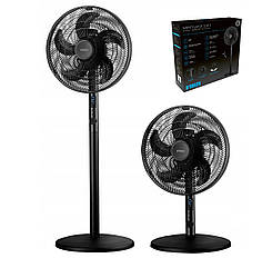 Вентилятор 2в1 підлоговий / настільний портативний з пультом ДУ і 4 режимами швидкості NOVEEN F535 6”/40 см