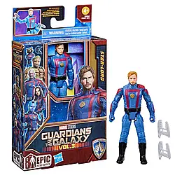 Фігурка Star-Lord Marvel Studios Guardians of the Galaxy Vol.3 Зоряний Лорд з аксесуарами Вартові Галактики