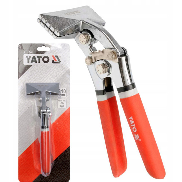 Щипці YATO для згинання, формування профілів l=210 мм YT-5140