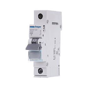 Автоматичний вимикач 1P 6kA C-50A 1M MCN150