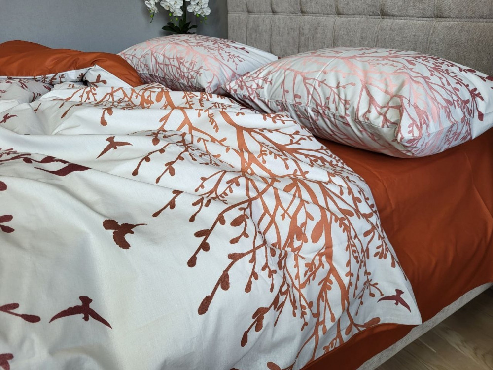 Міраж теракот, cotton (Полуторний)