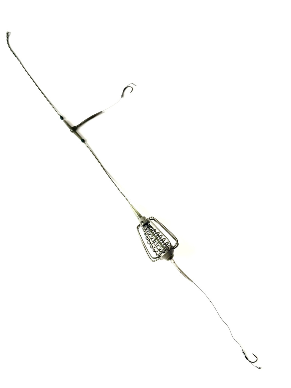 Годівниця на коропа  СУПУТНИК 50грам 2 гачки З ВОЛОССЯМ, фото 1