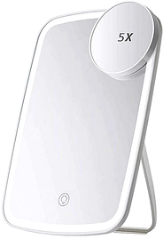 Дзеркало для макіяжу Jordan&Judy LED Makeup Mirror with 5X NV 662 White