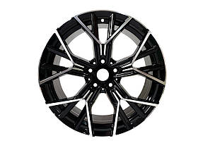 R19 Chrome Black ( різноширокі ) на BMW 3 Series F30 / F31 2011-2018 року