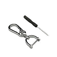 Брелок для ключів з викруткою ХРОМ