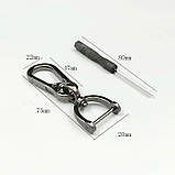 Брелок для ключів з викруткою ХРОМ, фото 2