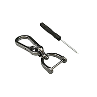 Брелок для ключів з викруткою ЧОРНИЙ