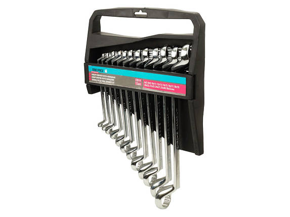 Набір ключів гнуто-накидних Berg Cr-V 6 - 32 мм 12 шт (48-952), фото 1