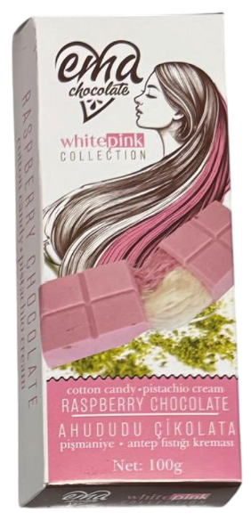 Шоколад Волосы ангела EMA Raspberry Chocolate 100г, фото 1