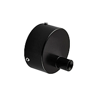 Чашка декоративна Mixxus TCC-01 BLACK (кругла) для маскування кабелю (колір чорний) (MI6638)