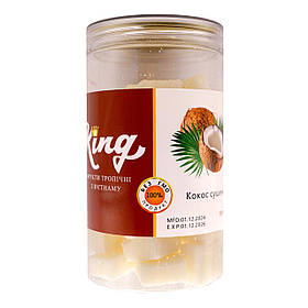 Мармелад зі смаком Кокосу, King, баночка 500г